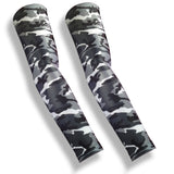 Grey Camo UV Sleeves for Golf