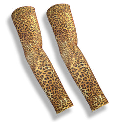 Leopard Sun Protection Sleeves for Golf