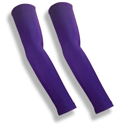 Purple Sunblock Sleeves for Golf